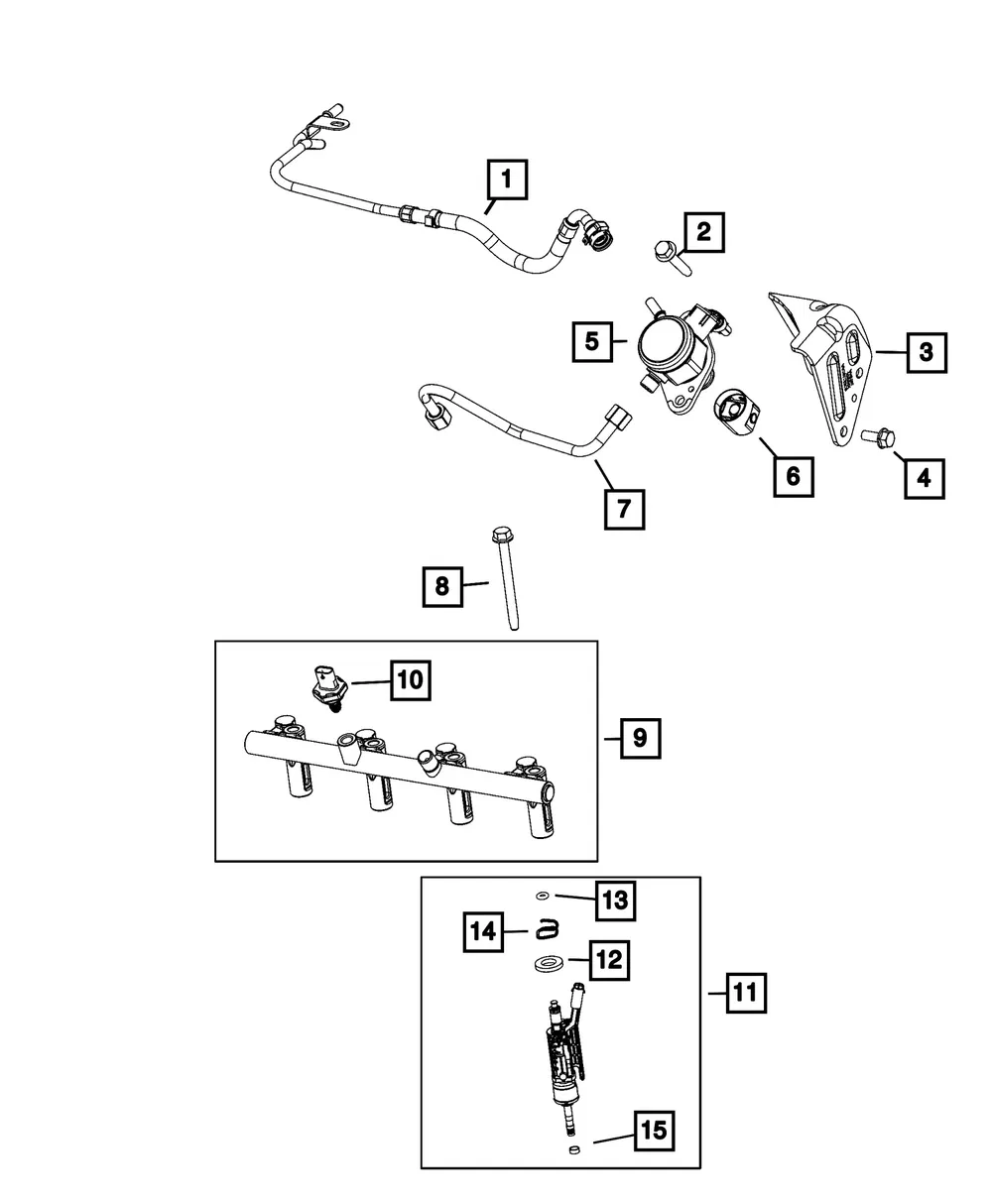 Fuel Rail - Mopar (68603832AA)