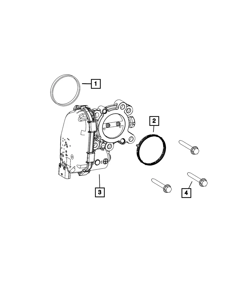 Throttle Body - Mopar (68607620AB)