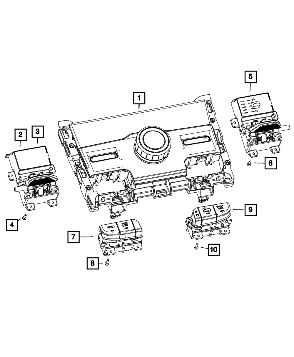 Transmission Shifter - Mopar (68611692AG) - view 4