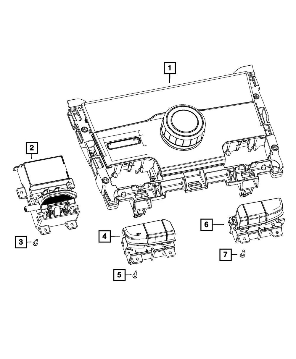 Transmission Shifter - Mopar (68611702AD)