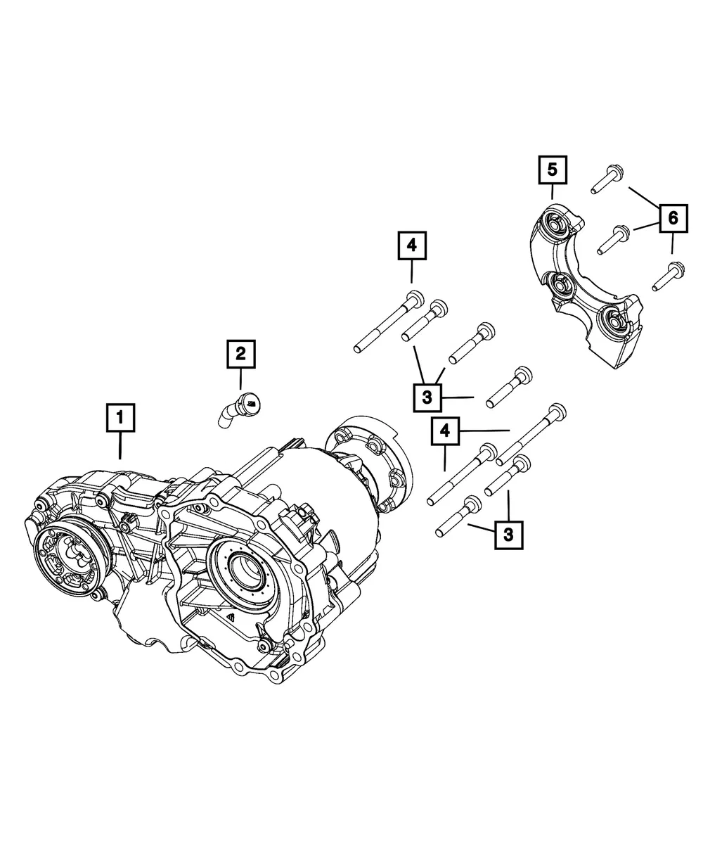Transfer Case Damper - Mopar (68630783AA)