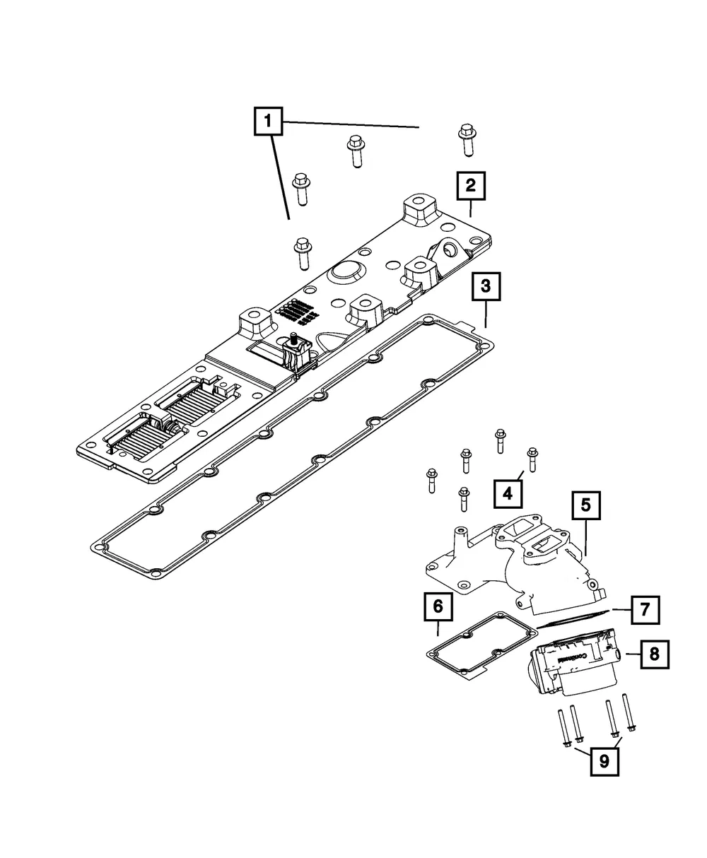 Intake Manifold Plenum - Mopar (68716425AA) - view 4
