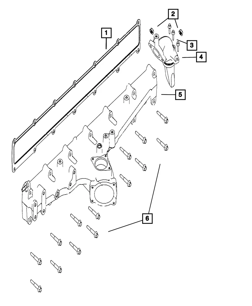 Intake Manifold - Mopar (68723980AA) - view 4