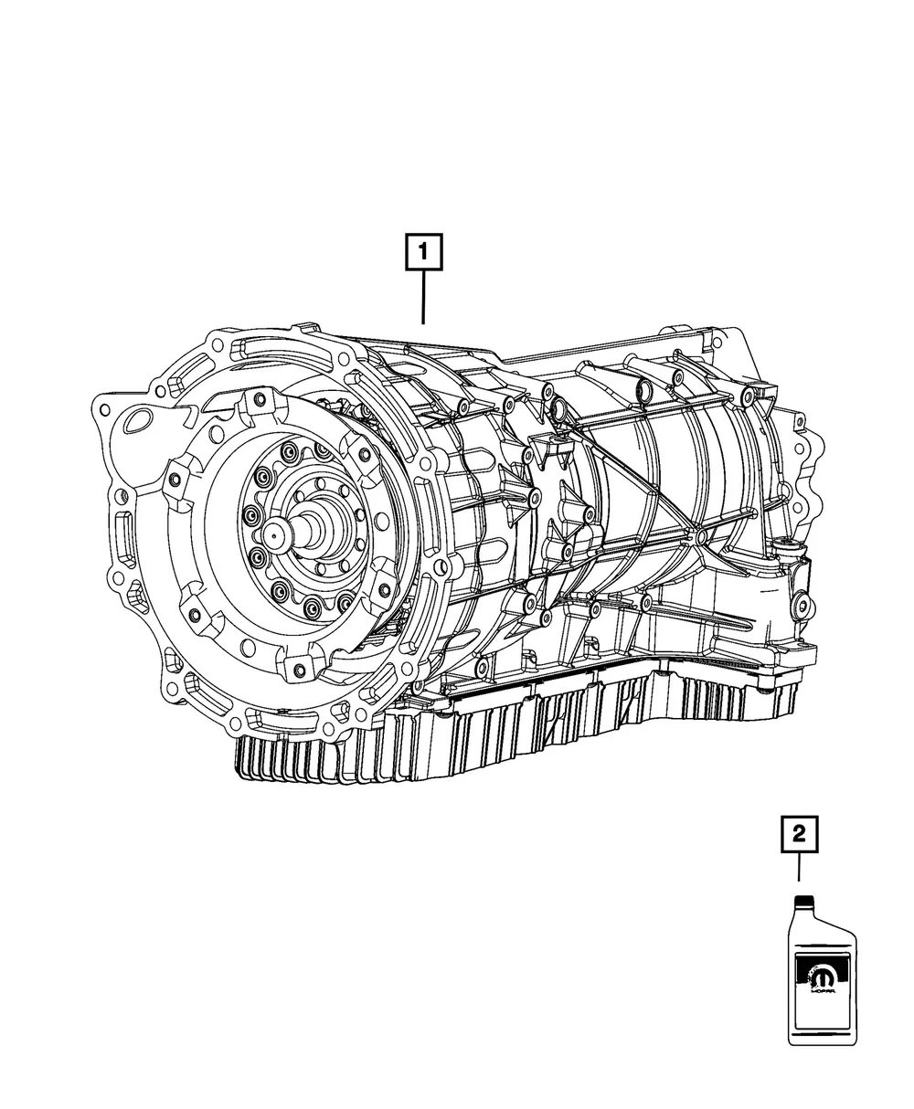 Transmission Fluid - Mopar (68731262AB)