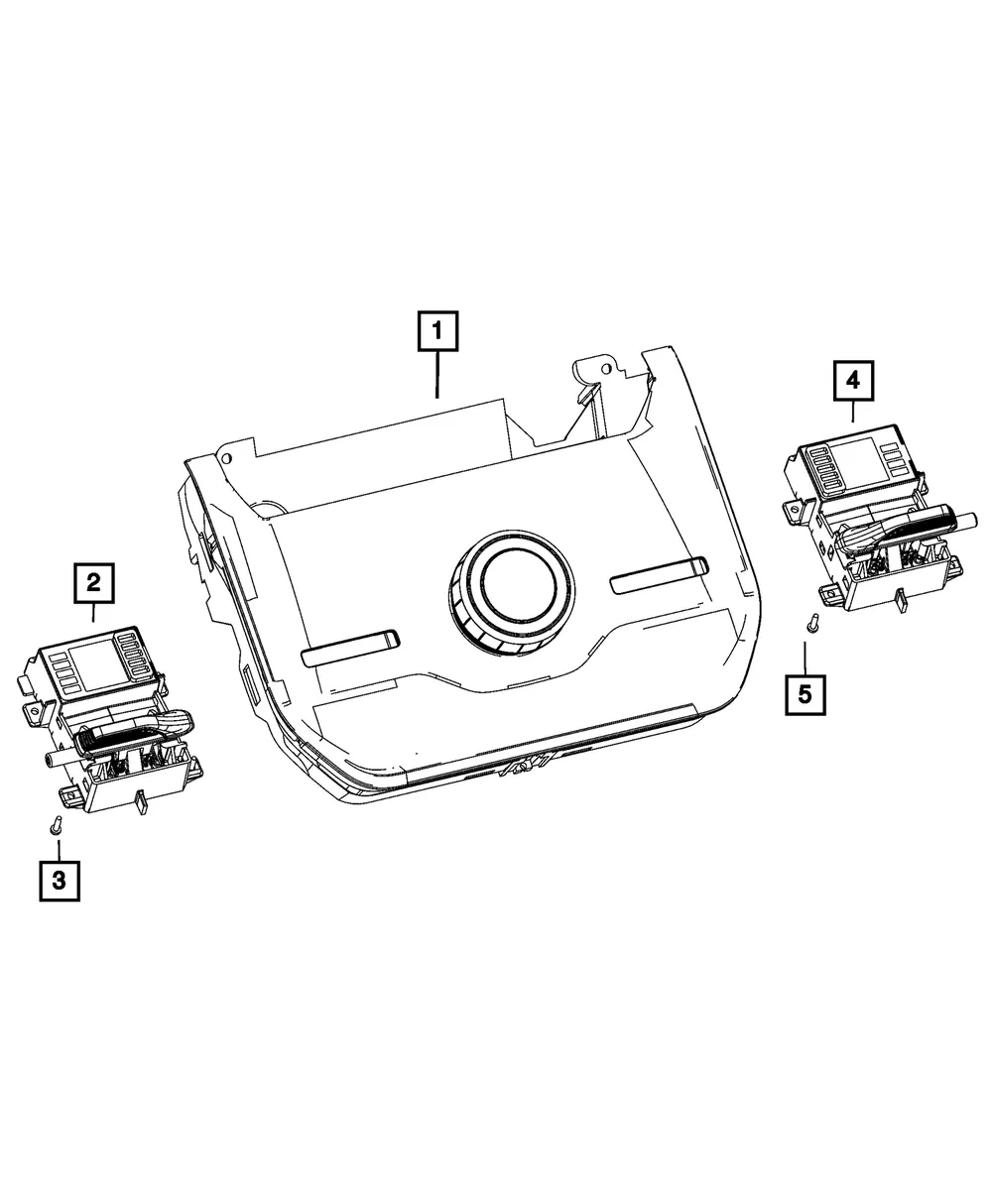 Transmission Shifter - Mopar (68775643AA)