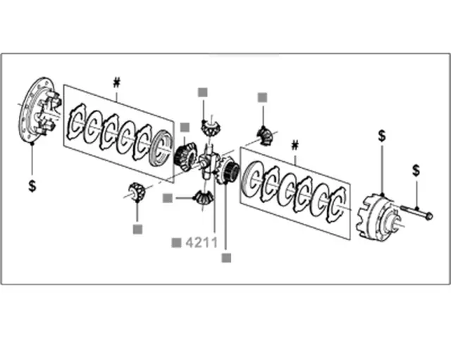 Differential Assembly - Ford (6c2z4026a) - view 2