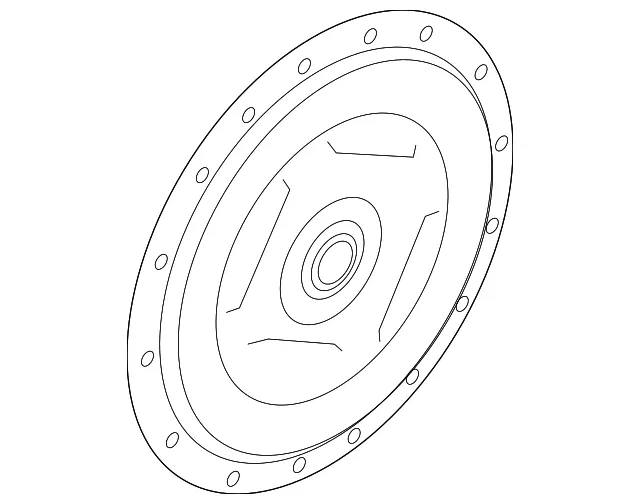 Transmission Clutch Friction Plate - Ford (7t4z7b442d) - view 2