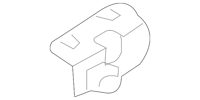 Lift Cylinder Upper Bracket - Driver's Side (LH) - Kia (81162-3E000)