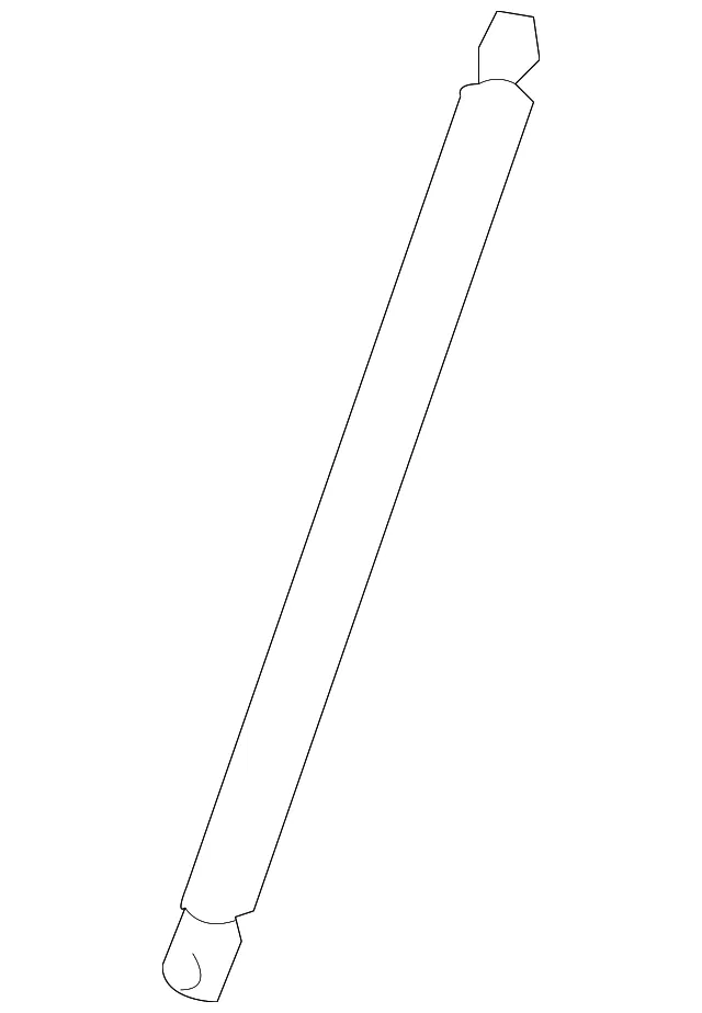 Support Cylinder - Driver's Side (LH) - Kia (81770-2F210)