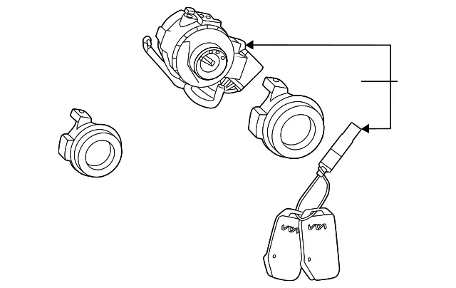 Cylinder & Keys - Kia (81900-ATC00)