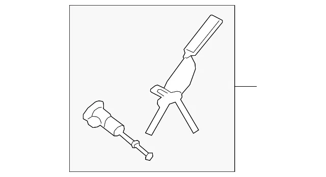 Lock Cylinder - Driver's Side (LH) - Kia (81970-J6A00)