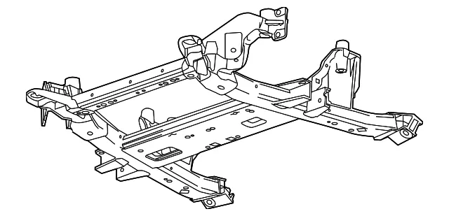 Engine Cradle - GM (84011260) - view 3