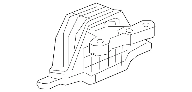 Engine Mount - ACDelco (84080170) - view 3