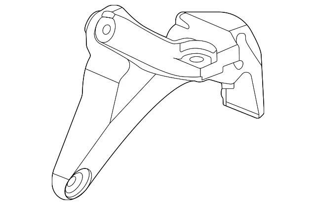 Driver Side Engine Mount Bracket - GM (84146174) - view 2
