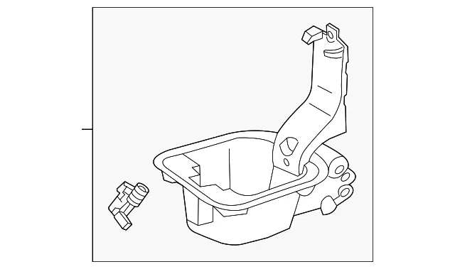 Fuel Tank Filler Pipe Housing - GM (84181513) - view 3