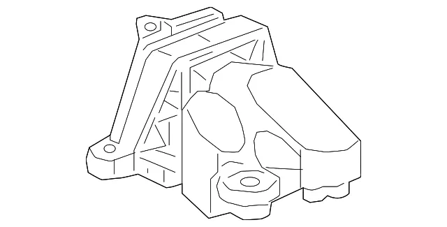 Automatic Transmission Mount - ACDelco (84289514) - view 4