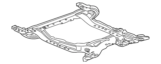 Engine Cradle - GM (84346980) - view 2