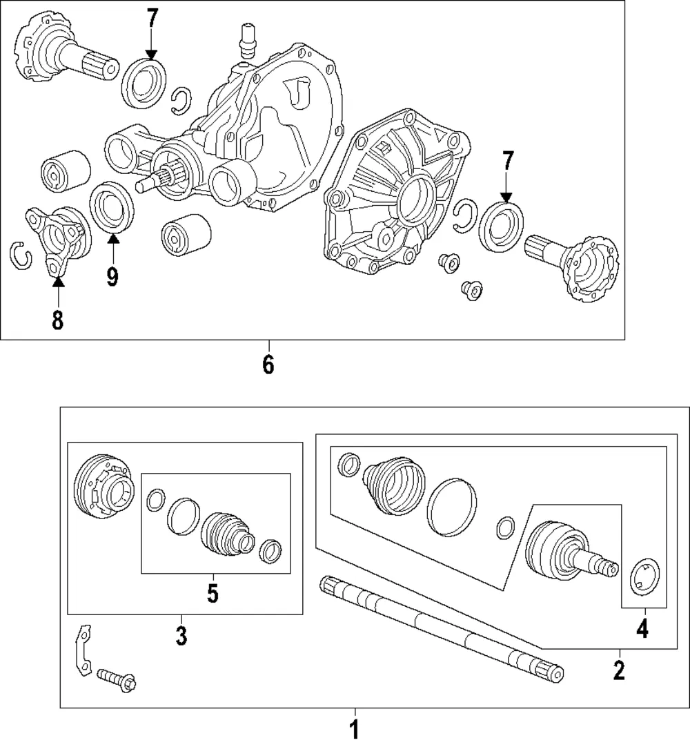 Axle Assembly - GM (84550231) - view 2
