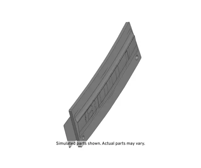 Rear Compartment Lid Engine Name Plate - GM (84616009)