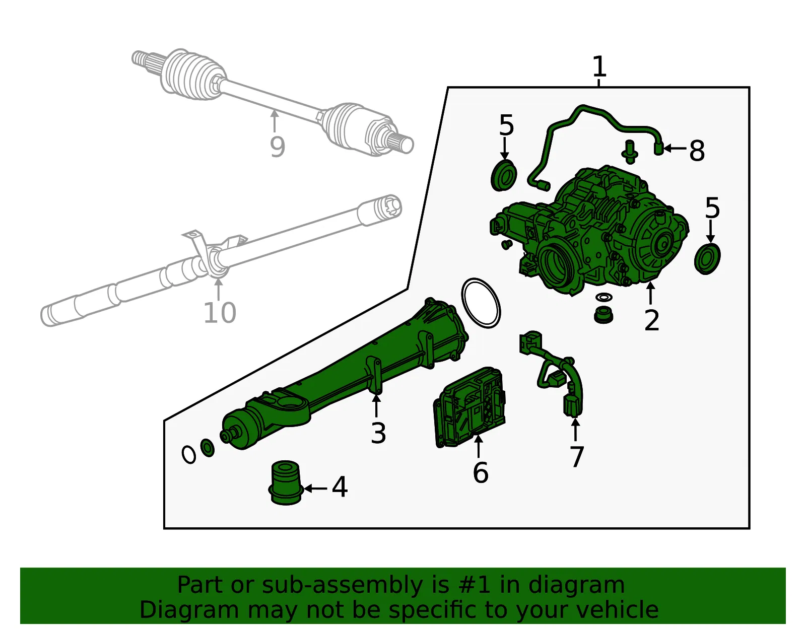Differential Assembly - GM (84655940) - view 3
