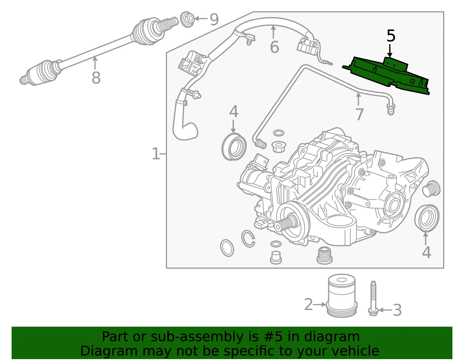 Differential Control Module - GM (84731844) - view 4