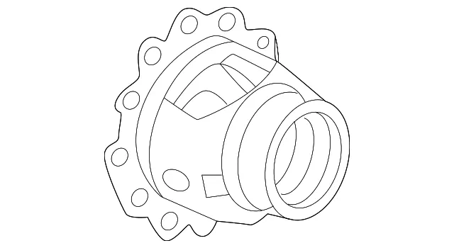 Front Differential Case - GM (84756918) - view 2