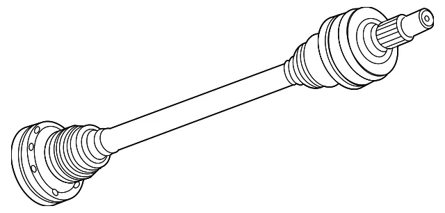 Axle Assembly - GM (84796259) - view 2