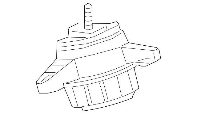 Passenger Side Engine Mount - GM (84850281) - view 6