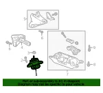 Driver Side Engine Mount - GM (84850282) - view 10