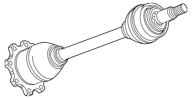 Axle Assembly - GM (84856646) - view 3