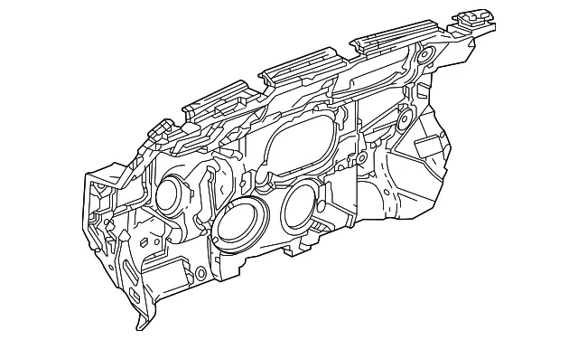 Engine Compartment Insulation - GM (84857521) - view 2