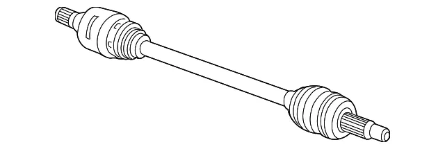 Axle Assembly - GM (84889401) - view 2