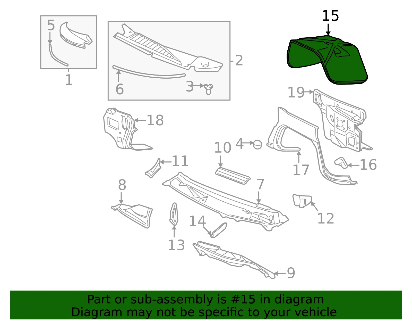 Engine Cover - GM (84917036) - view 4