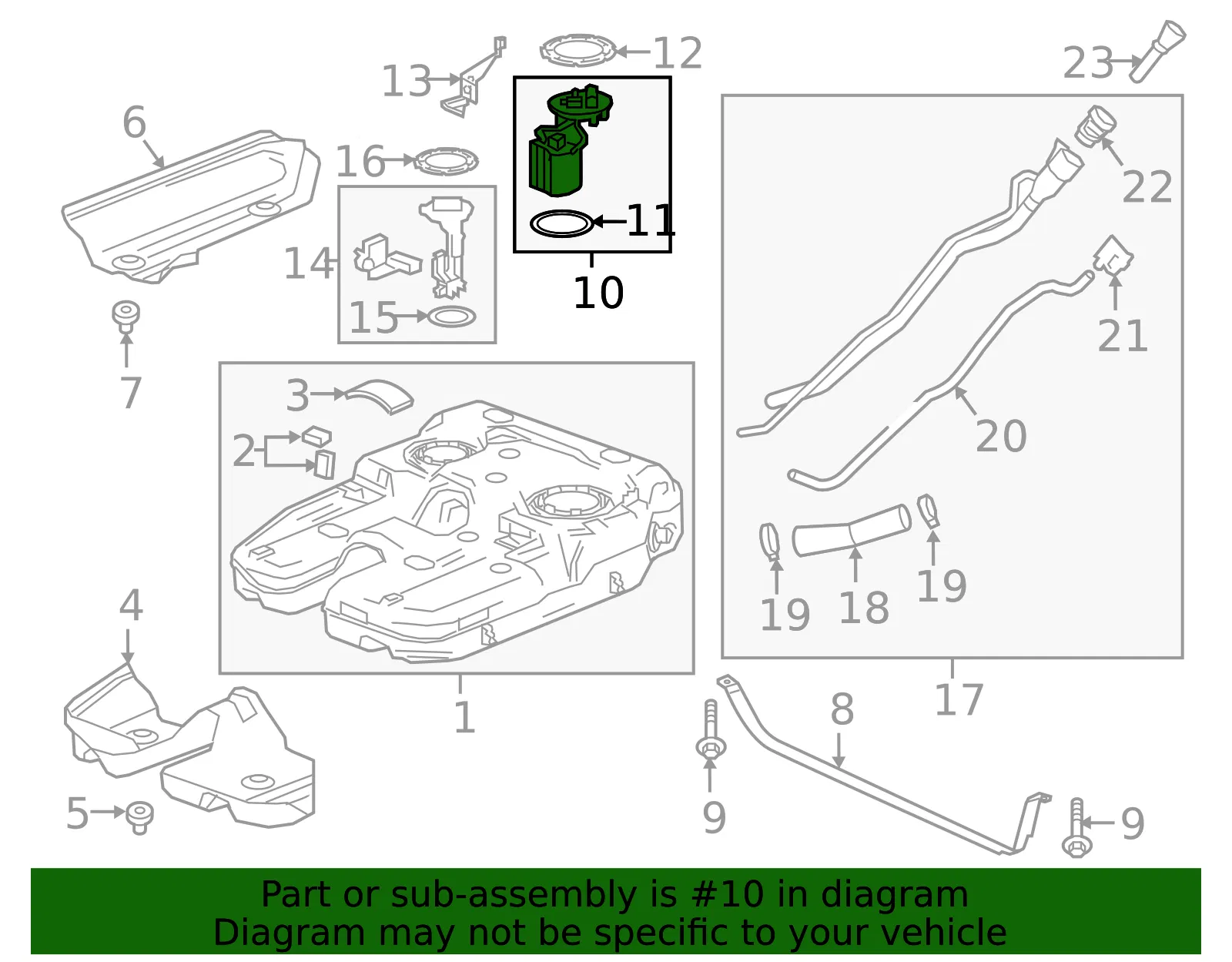 Fuel Pump - GM (85088490) - view 2