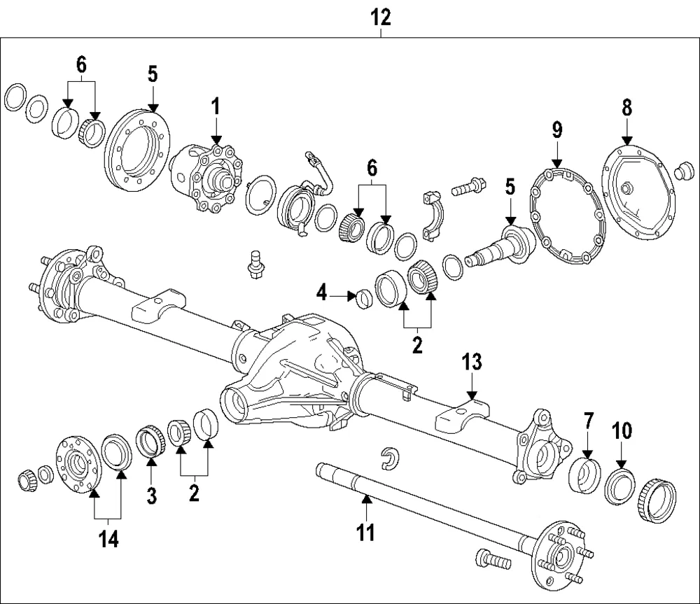 Differential Case - GM (85155898) - view 2