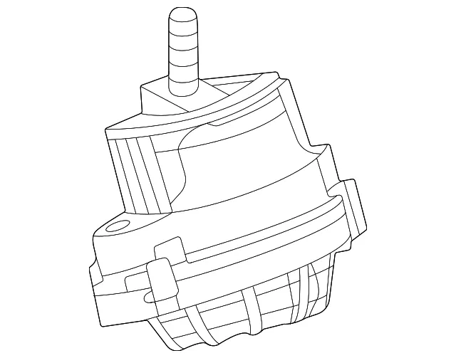 Passenger Side Engine Mount - GM (85156936) - view 2