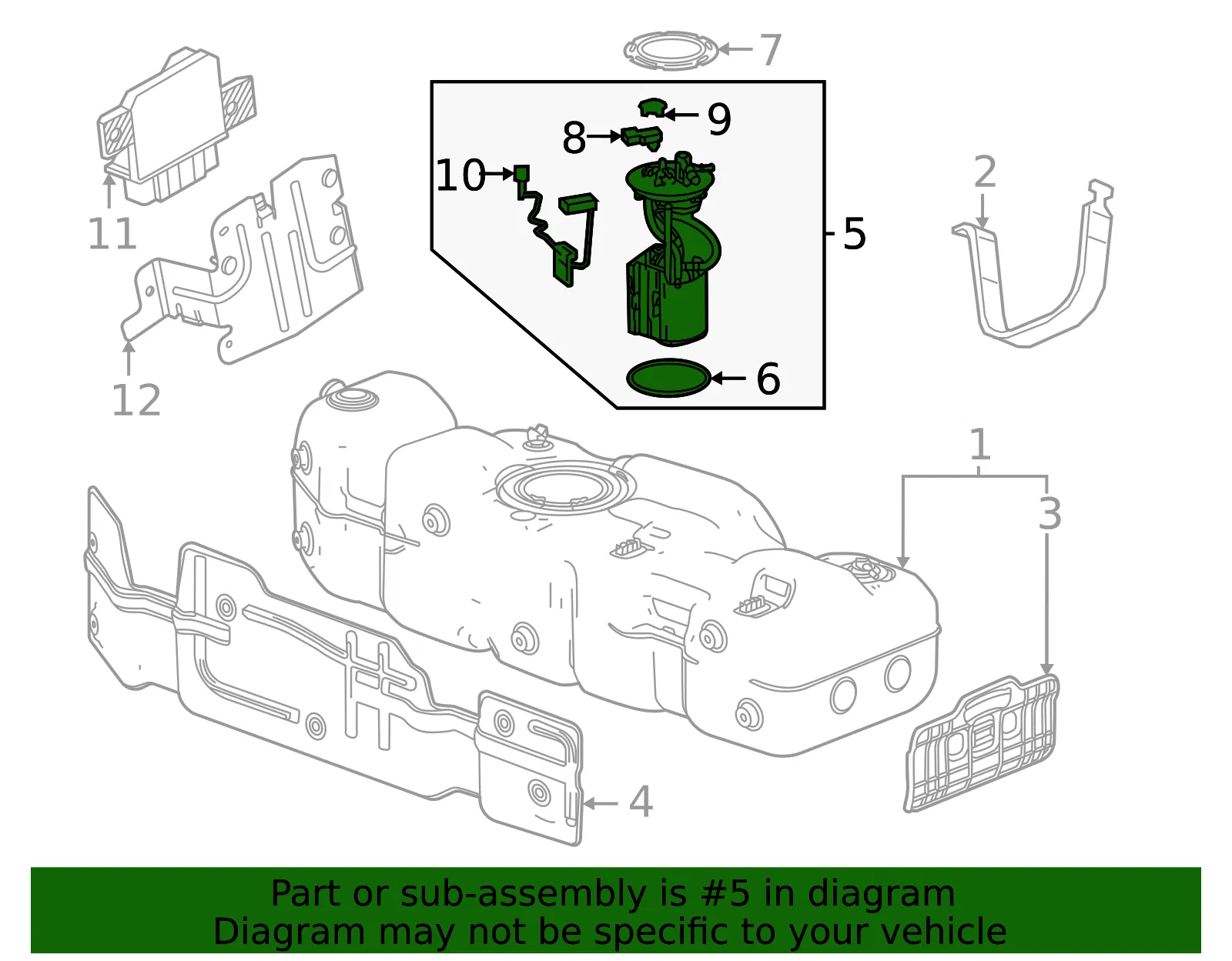 Fuel Pump - GM (85543521) - view 6