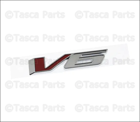 Passenger Side Endgate Engine Name Plate - GM (85555135)