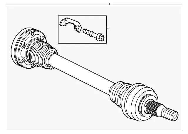 Axle Assembly - GM (85597887) - view 3