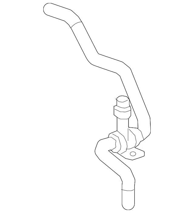 Engine Coolant Hose - GM (85614850) - view 4