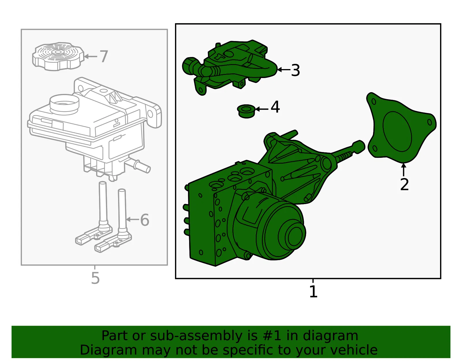 Cylinder - GM (85880421) - view 2