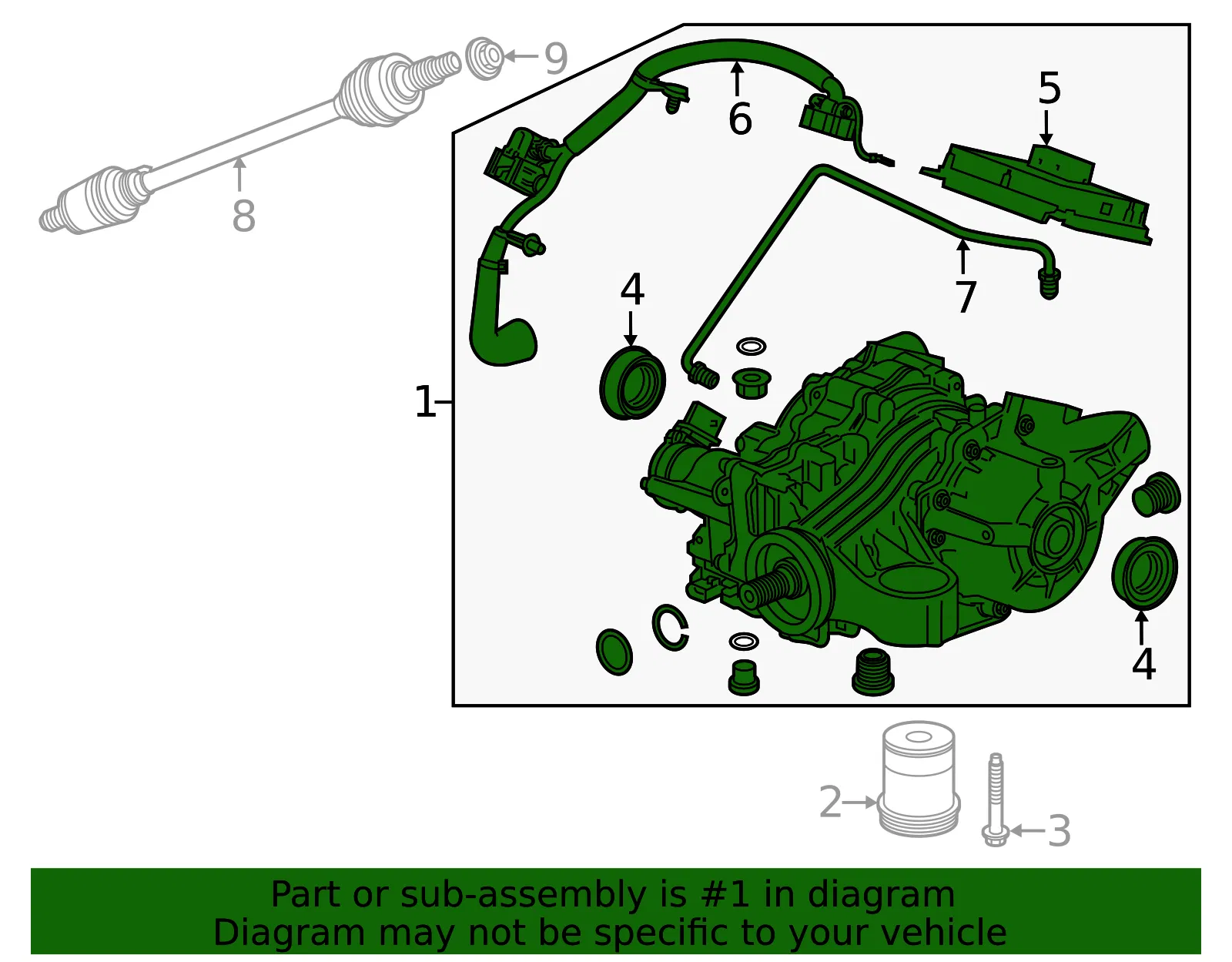 Differential Assembly - GM (86506324) - view 3