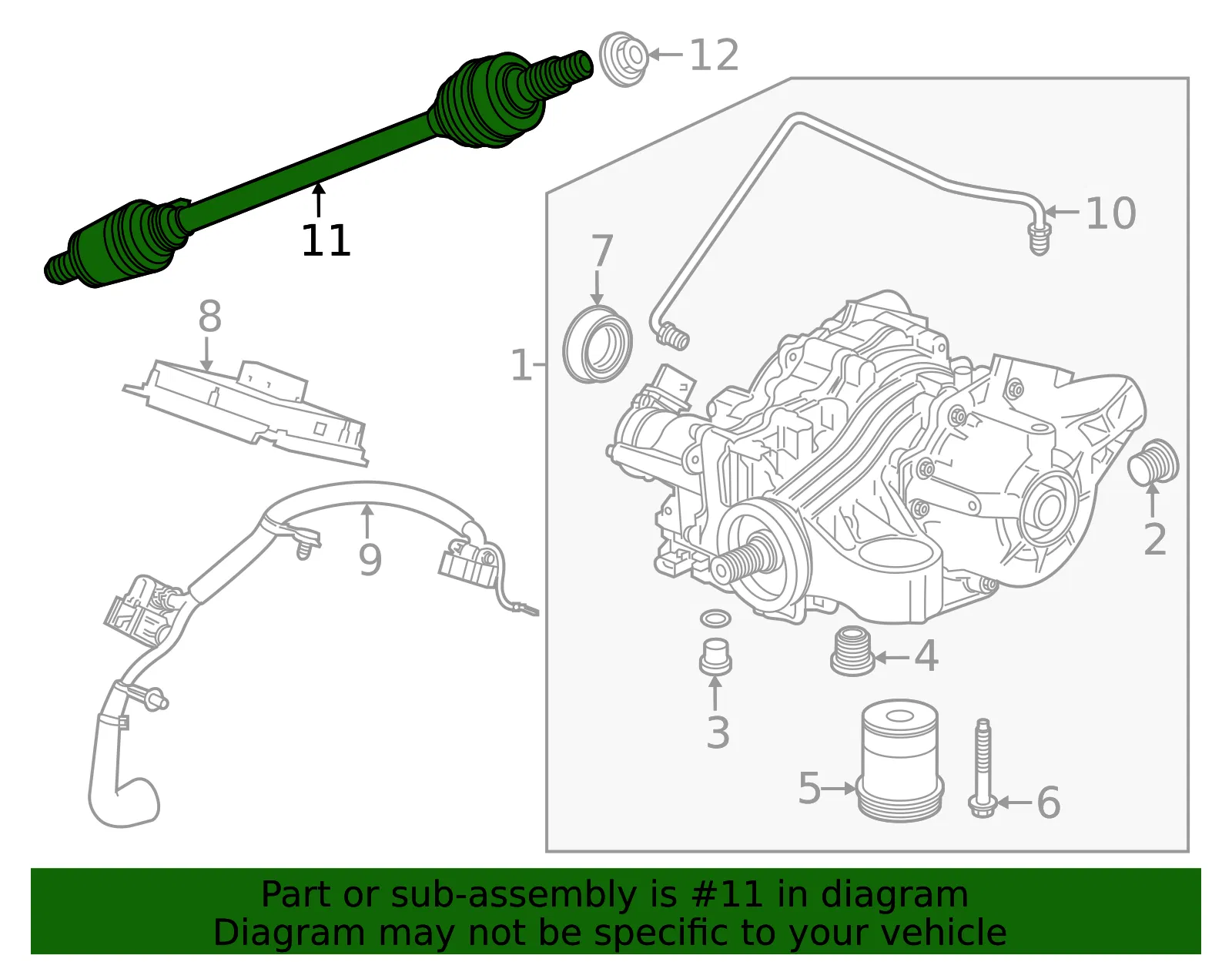 Axle Assembly - GM (86585862) - view 4
