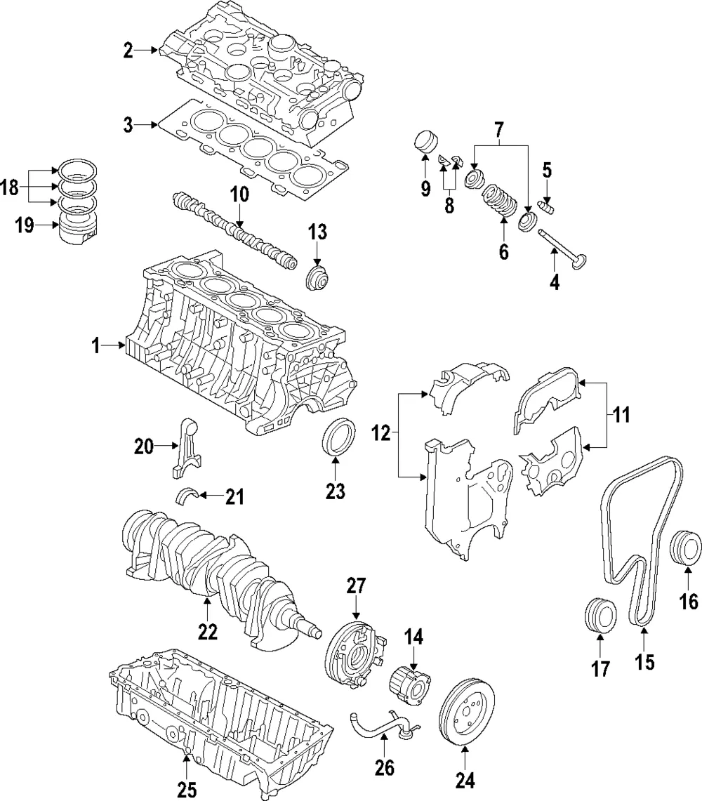 Engine Camshaft - Volvo (8670147)