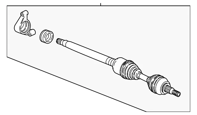 Axle Assembly - GM (86797913) - view 2