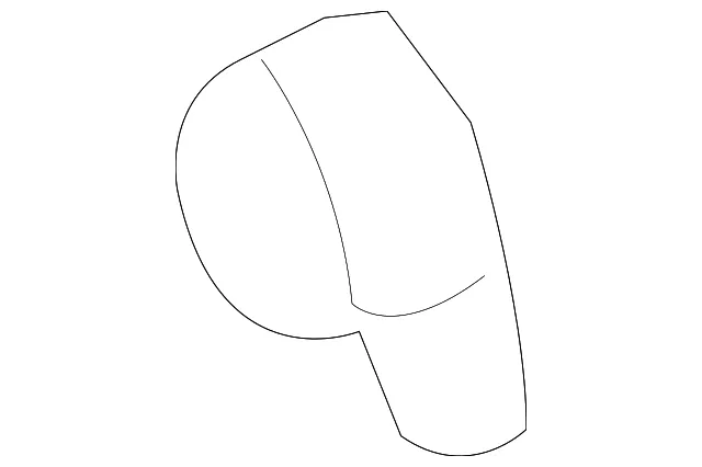 Lift Cylinder Bracket - Passenger Side (RH) - Kia (87161-3E000)