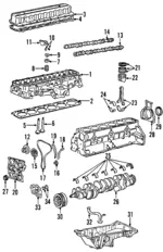 Engine Piston Ring Kit - ACDelco (89060378) - view 2