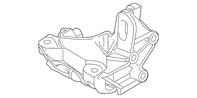 Engine Mount Bracket - Ford (8A6Z-6038-A) - view 10