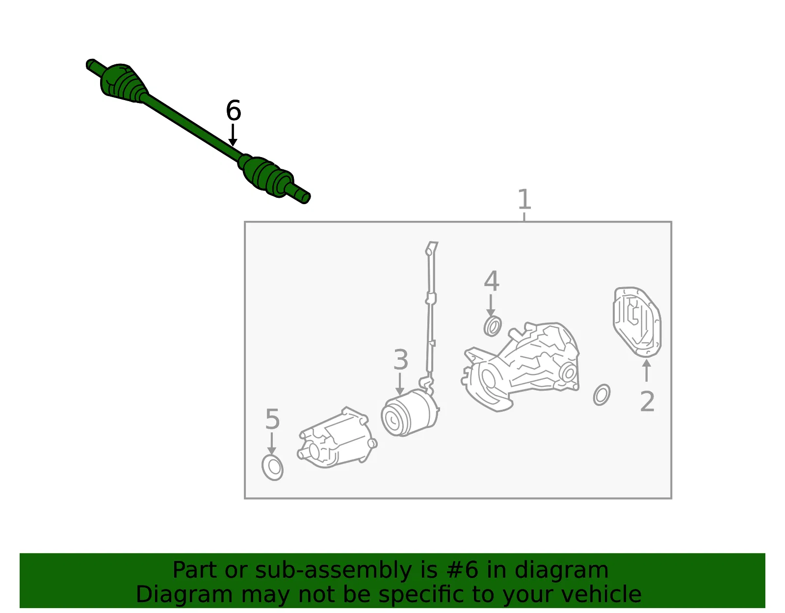 Axle Assembly - Ford (8a8z4k138a) - view 3