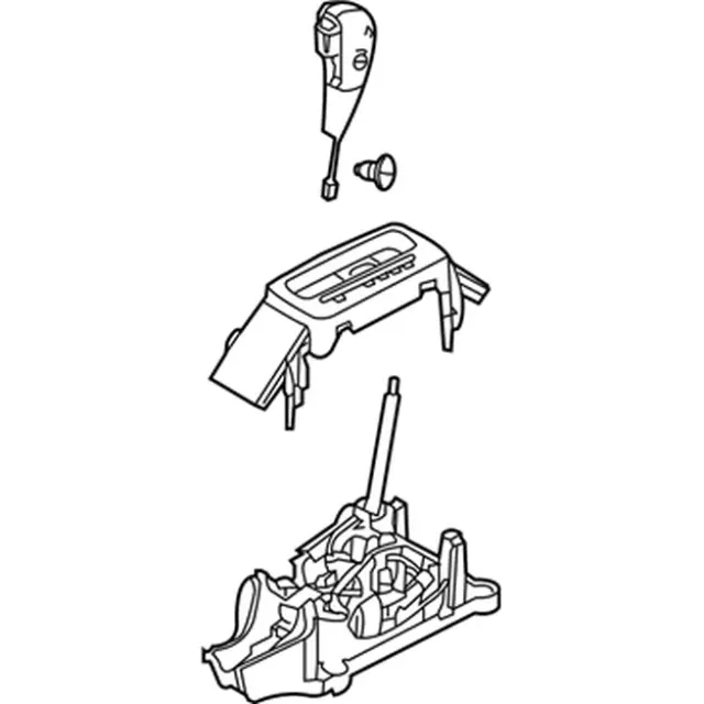 Automatic Transmission Shift Lever - Ford (8a8z7210na) - view 3